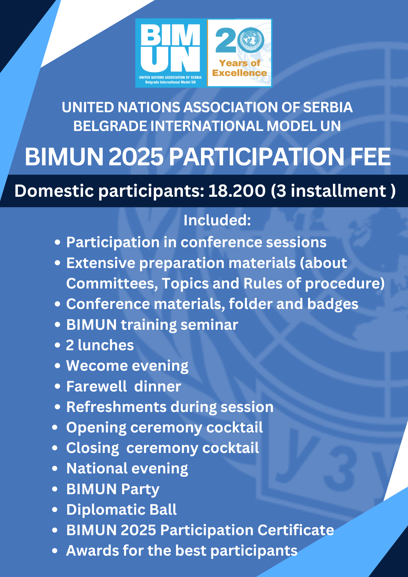 PARTICIPATION BIMUN 2024